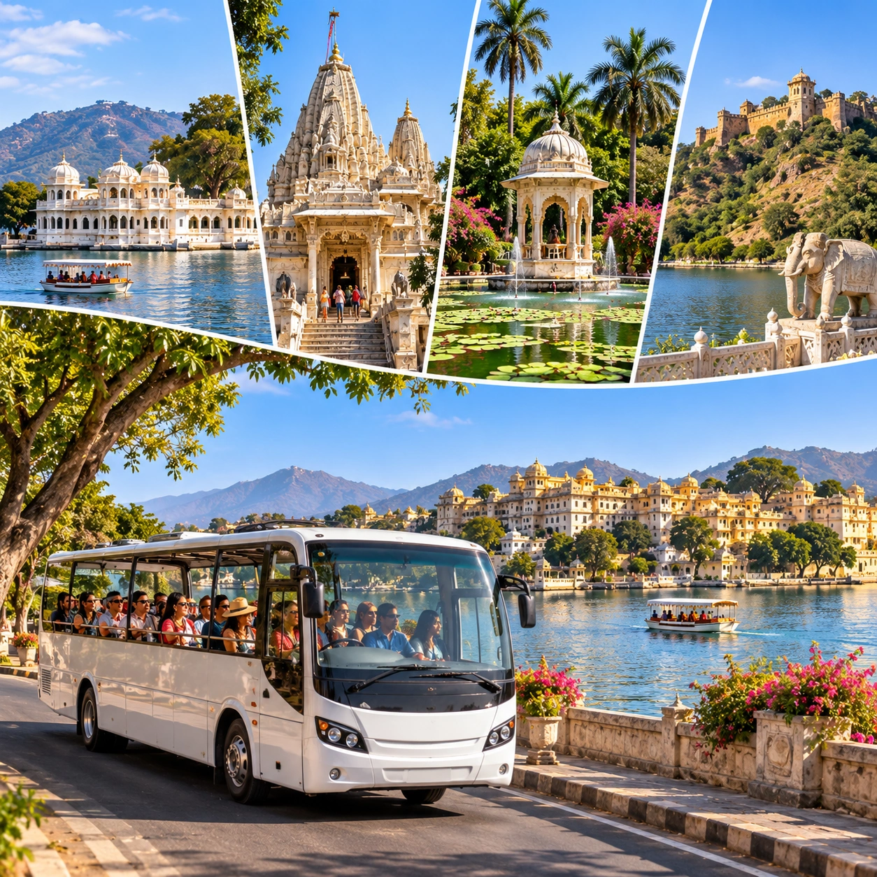 Sightseeing Bus Tour in Udaipur