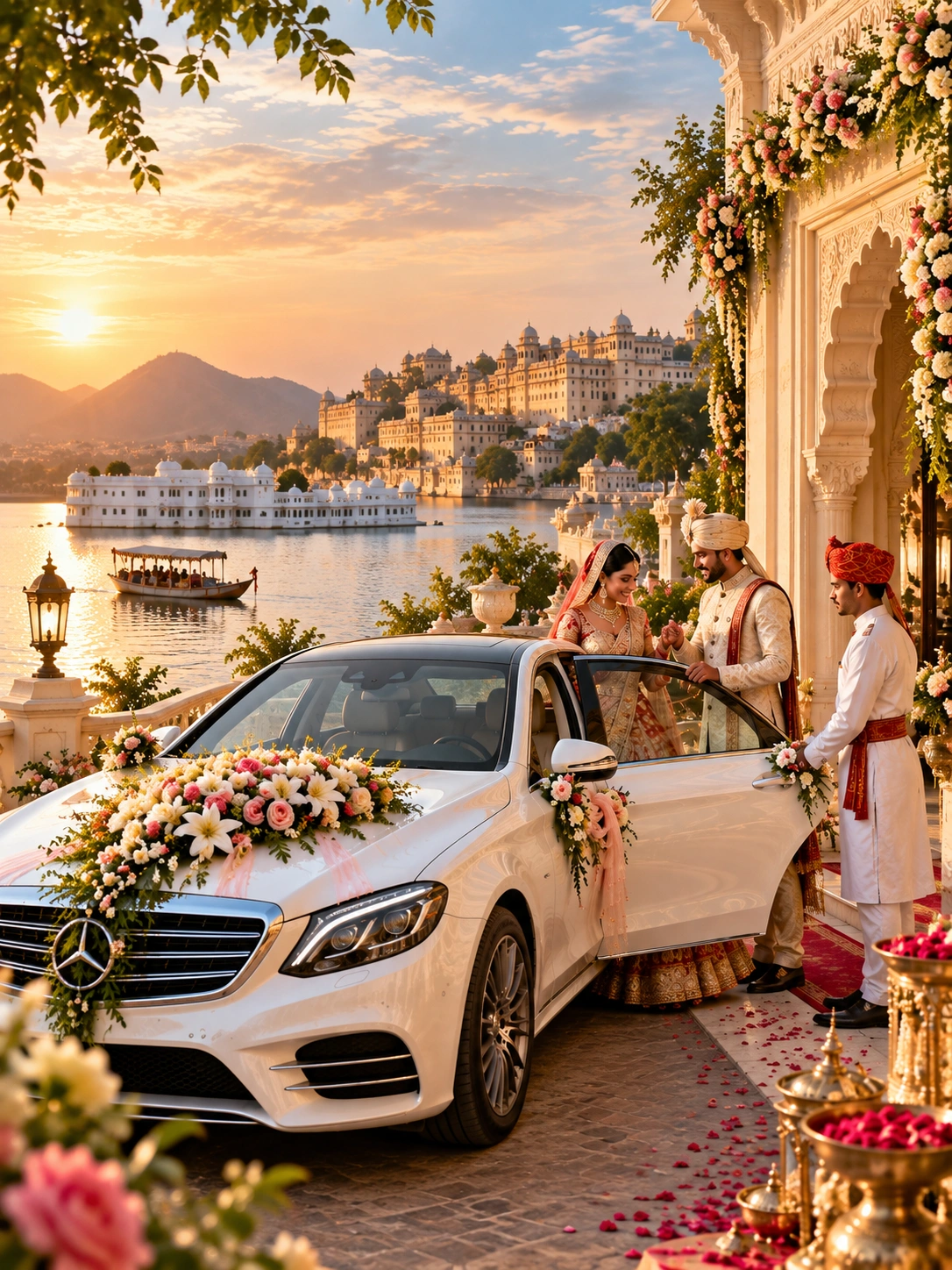 weeding car rental